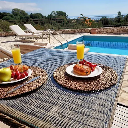 Villa Dalmatia In Kefalonia Sea Views *